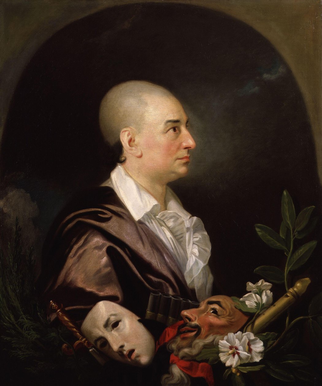 Portrait de David Garrick - Johann Zoffany