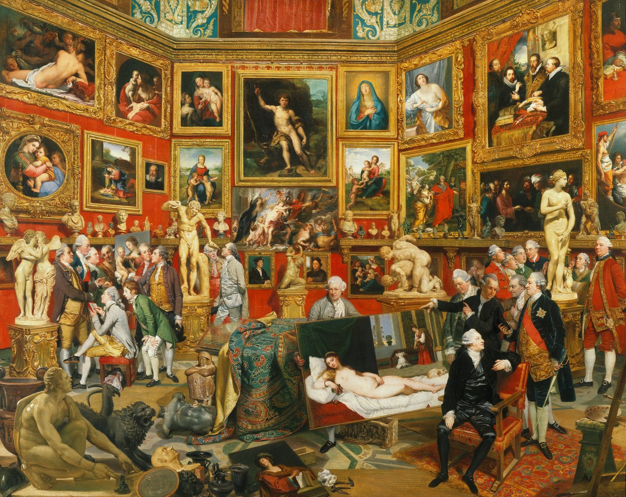 La Tribune des Offices - Johann Zoffany