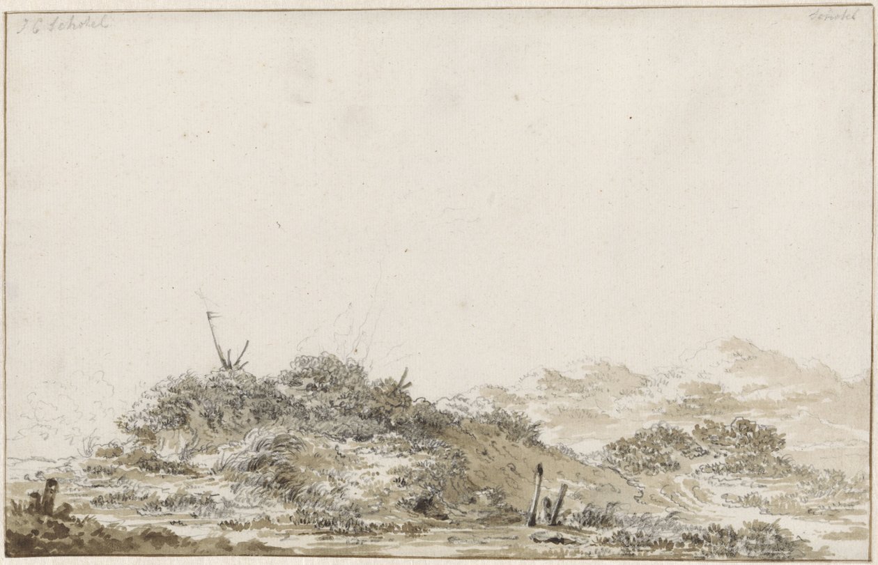 Paysage de dunes - Johannes Christiaan Schotel
