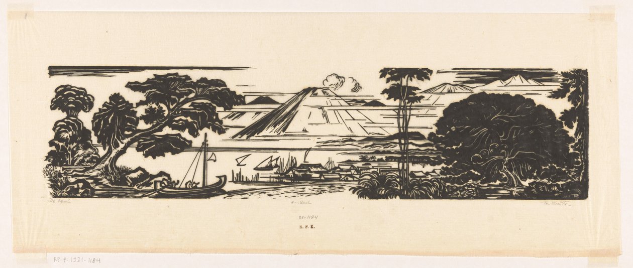 La baie - Johannes Frederik Engelbert ten Klooster (signed by artist)