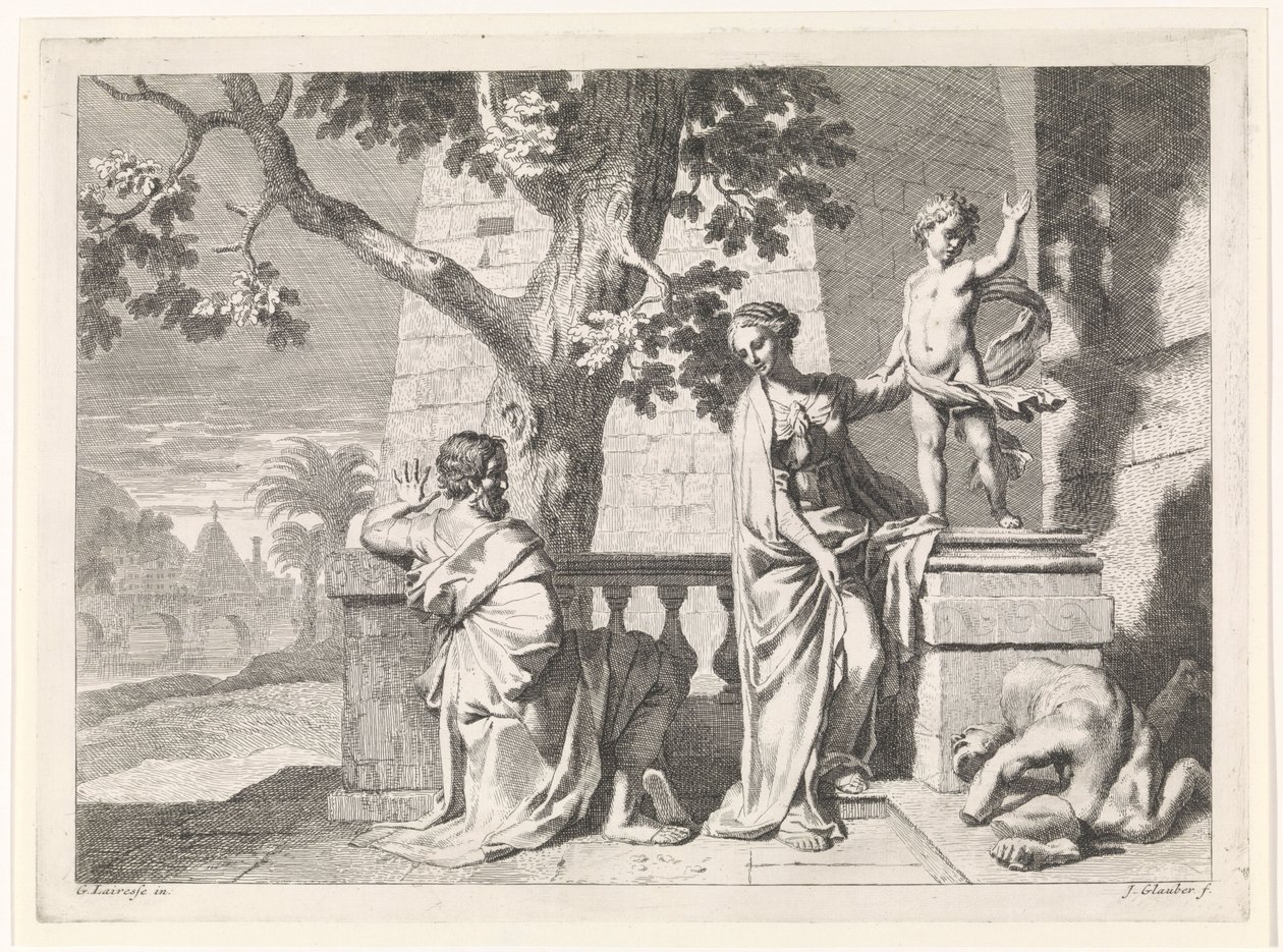 Christ brise une idole - Johannes Glauber