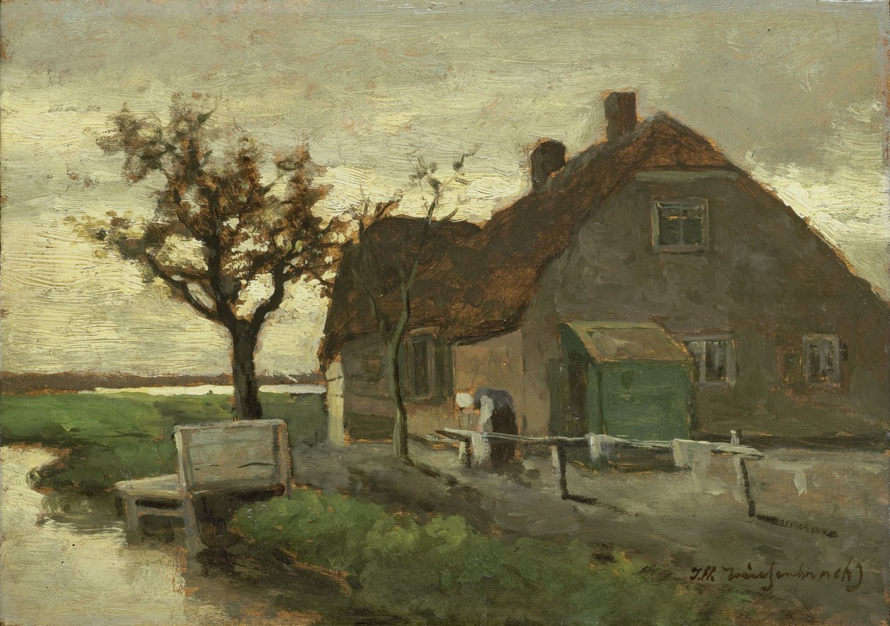 Ferme au bord d