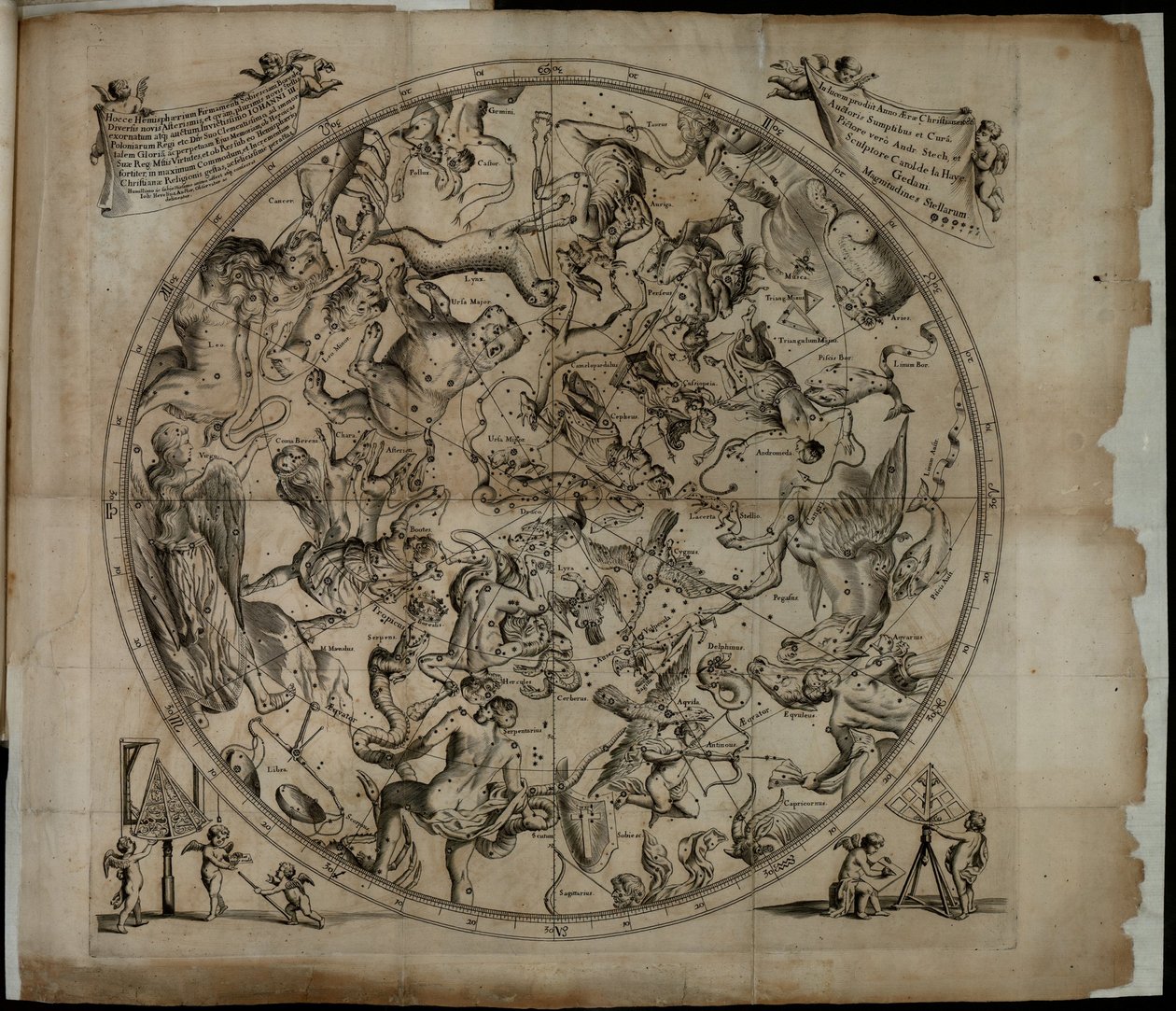 Table des constellations de l