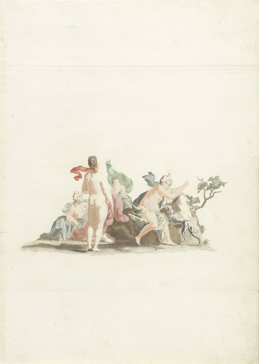 Diane et ses nymphes - Johannes Jacobsz van den Aveele (attributed to)