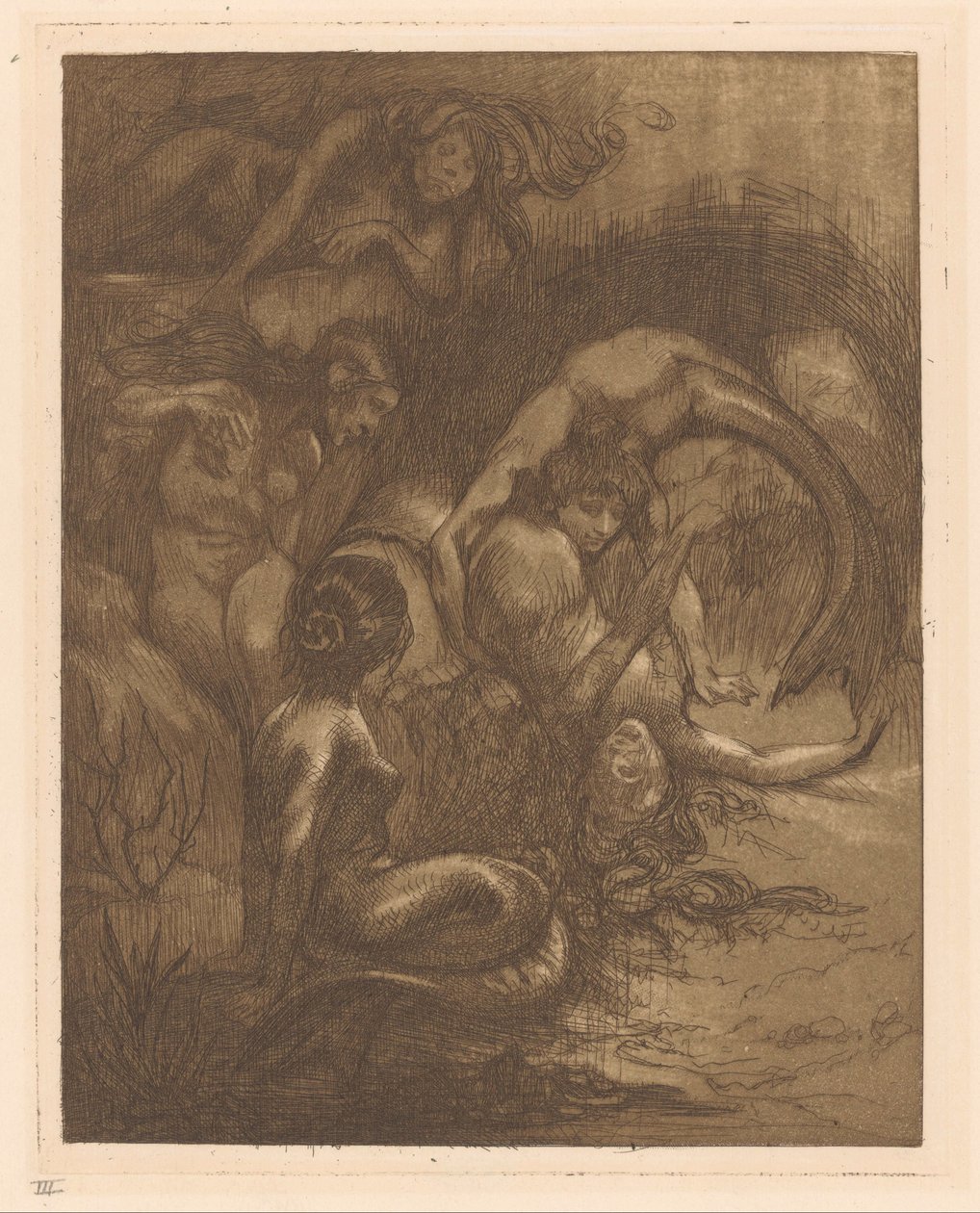 Cinq sirènes - Johannes Josephus Aarts