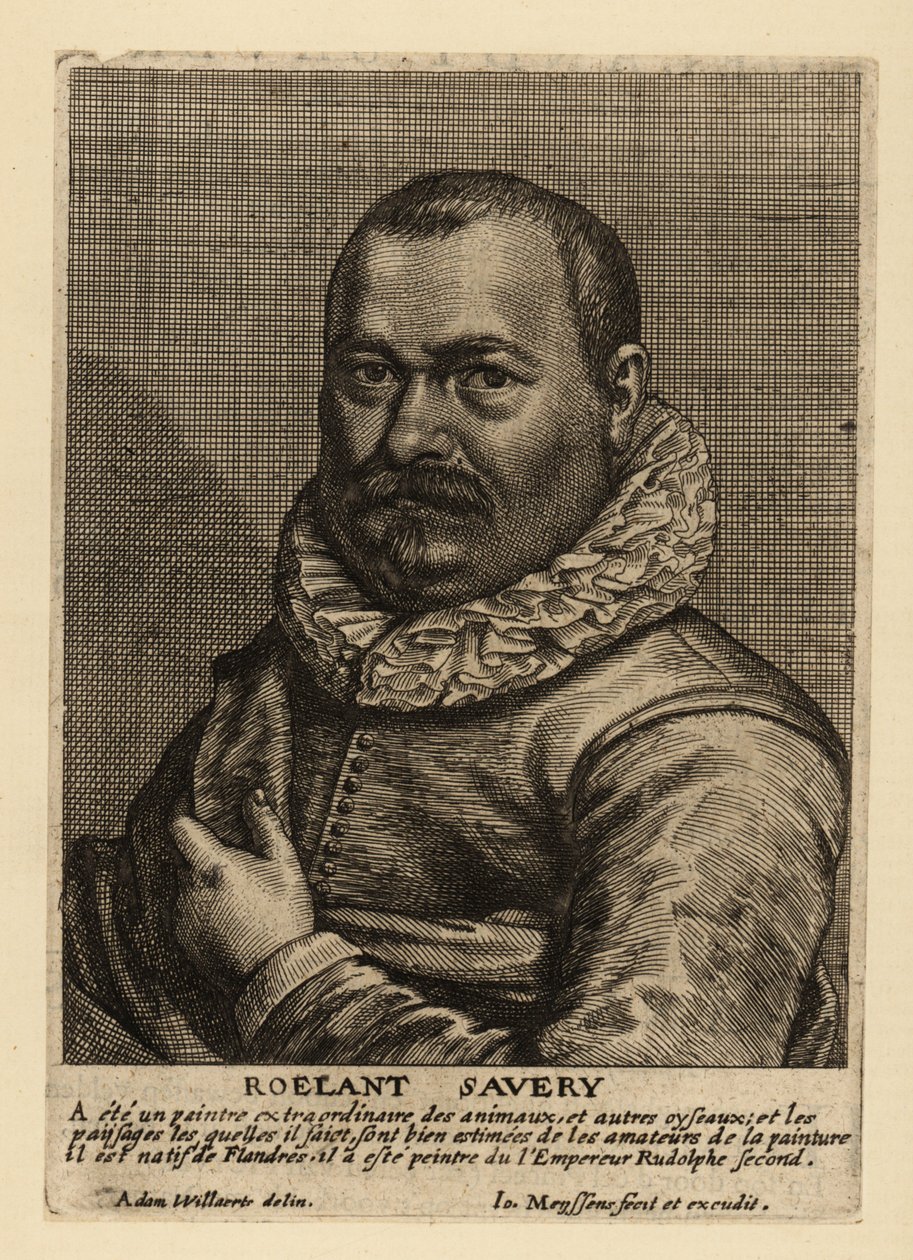 Portrait de Roelant Savery - Johannes Meyssens