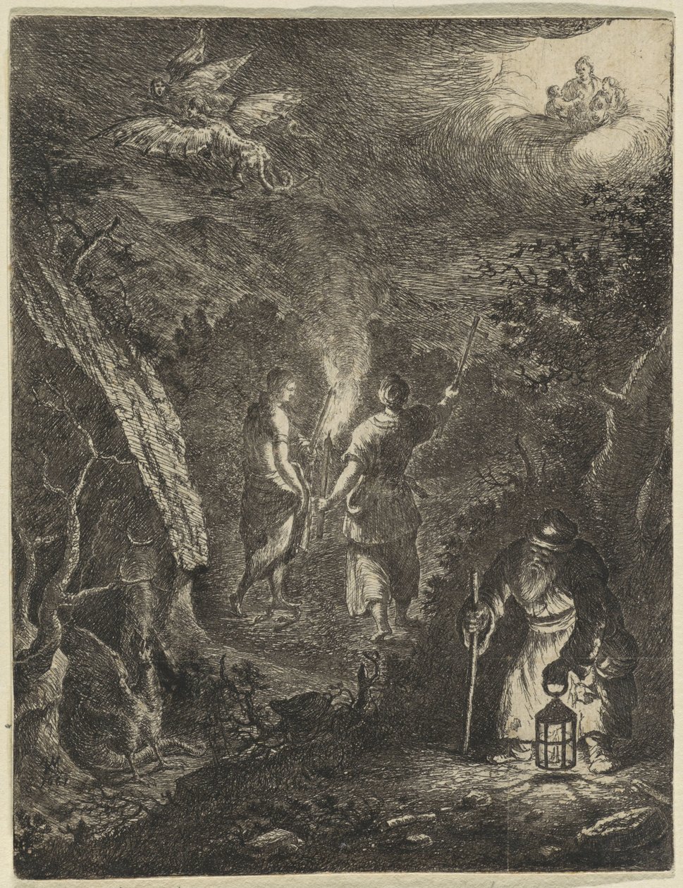 Allégorie du chemin du véritable amour - Johannes Vorsterman