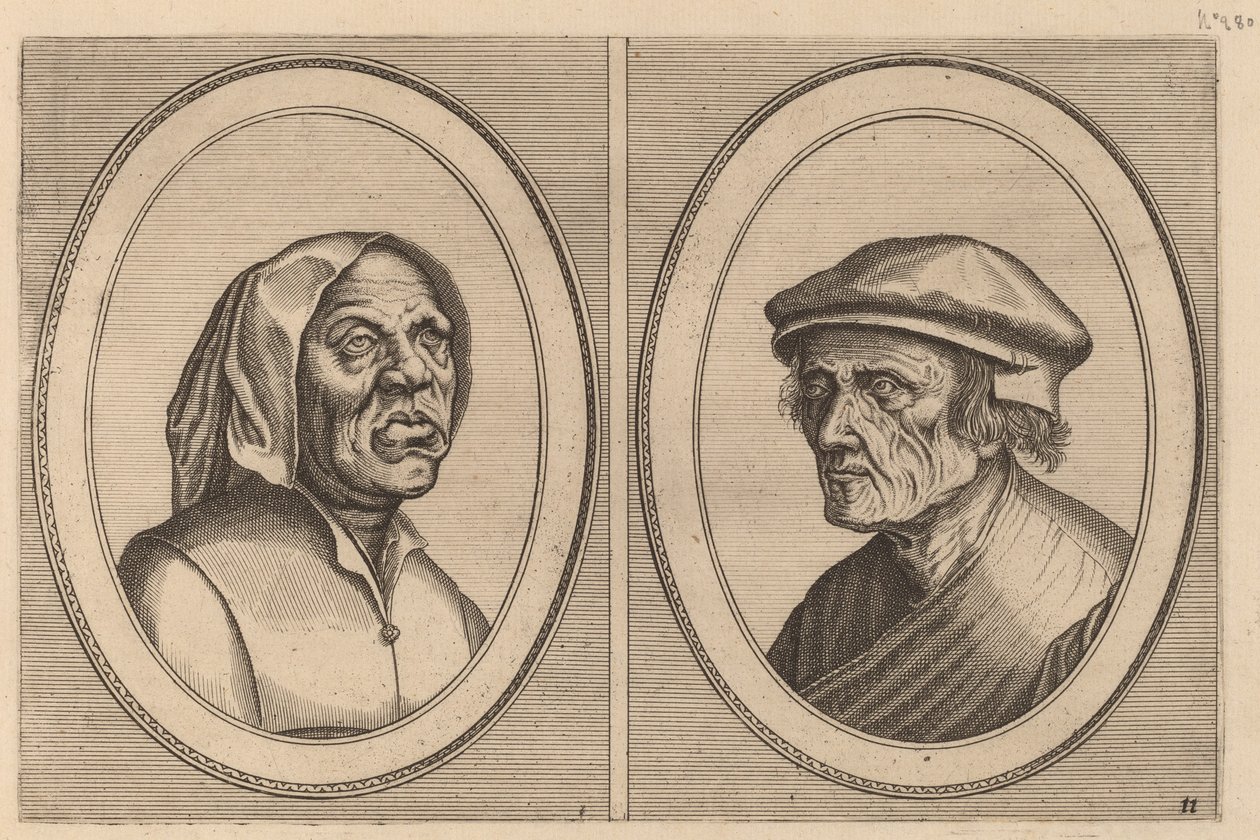 "Baef Schol-becx" et "Spruyt Vroegh-bedorven" - Johannes and Lucas van Doetechum after Pieter Bruegel the Elder