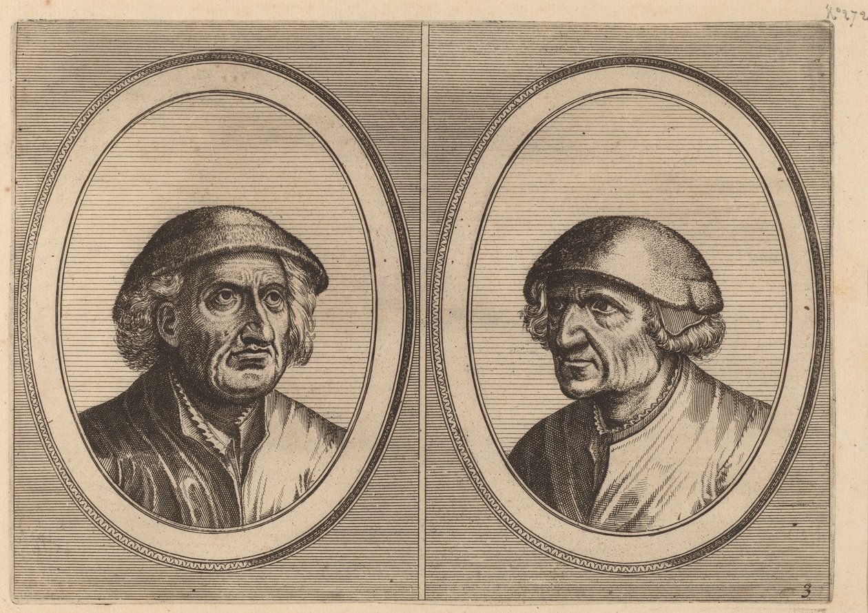 "Hans Onvertsaeght" et "Koen Slock-speck" - Johannes and Lucas van Doetechum after Pieter Bruegel the Elder