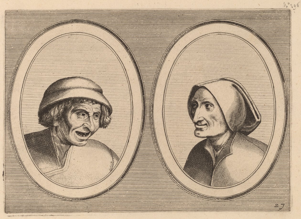 "Keesje Licht-hart" et "Verblinde Swaen" - Johannes and Lucas van Doetechum after Pieter Bruegel the Elder