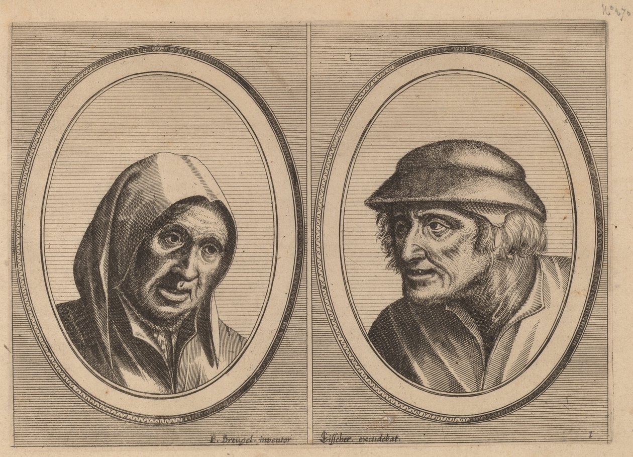 "Susanna Smuls" et "Leuye Joost" - Johannes and Lucas van Doetechum after Pieter Bruegel the Elder