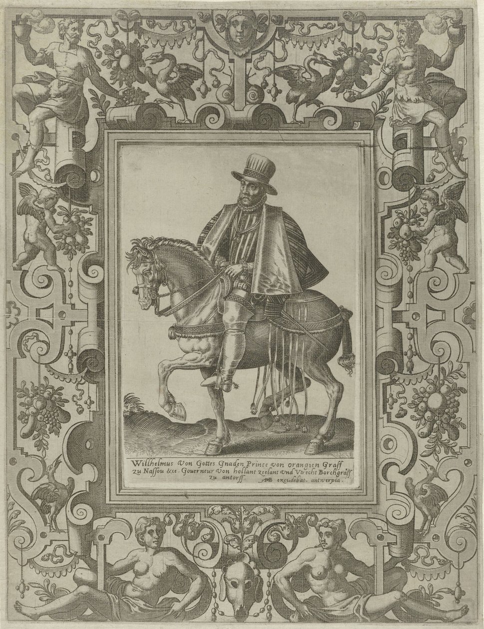 Portrait équestre de Guillaume Ier, prince d