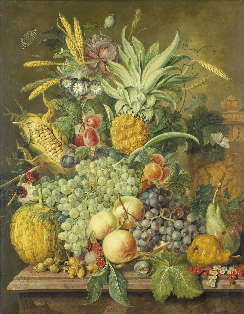 Nature morte aux fruits - Johannes or Jacobus Linthorst