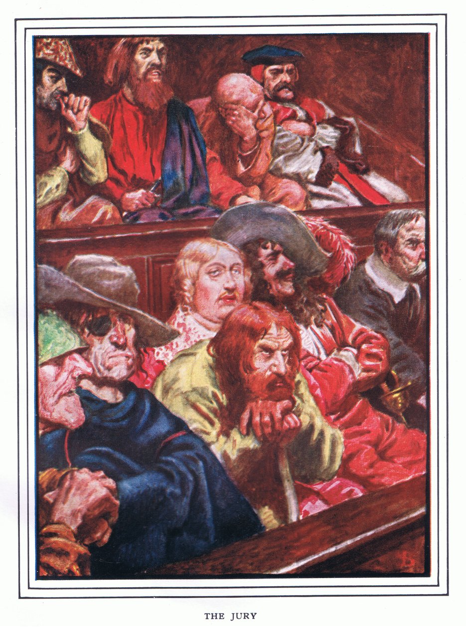 Le jury - John Byam Liston Shaw