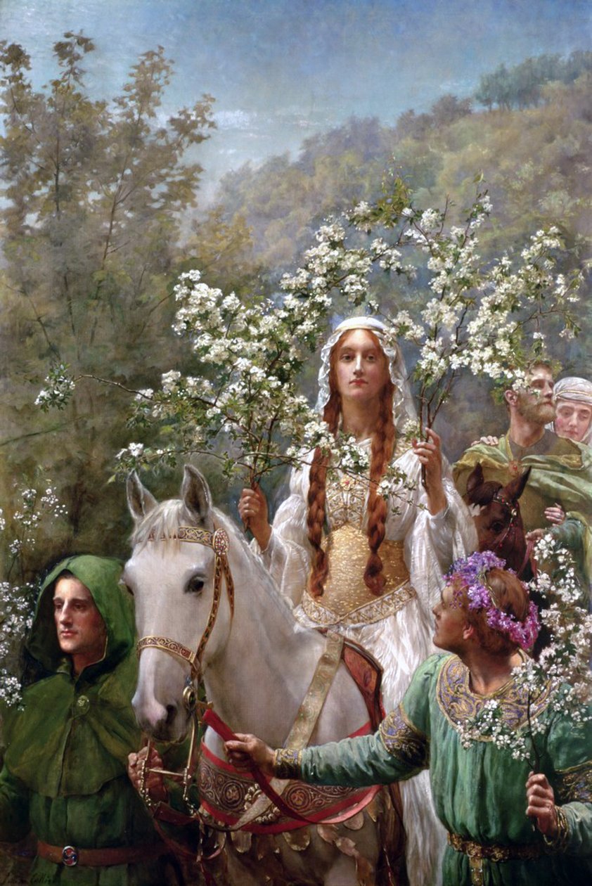 Le mai de la reine Guenièvre - John Collier