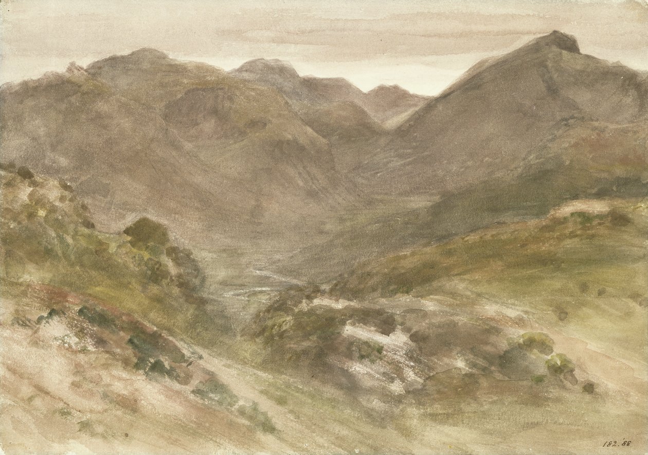 Vue de Borrowdale - John Constable