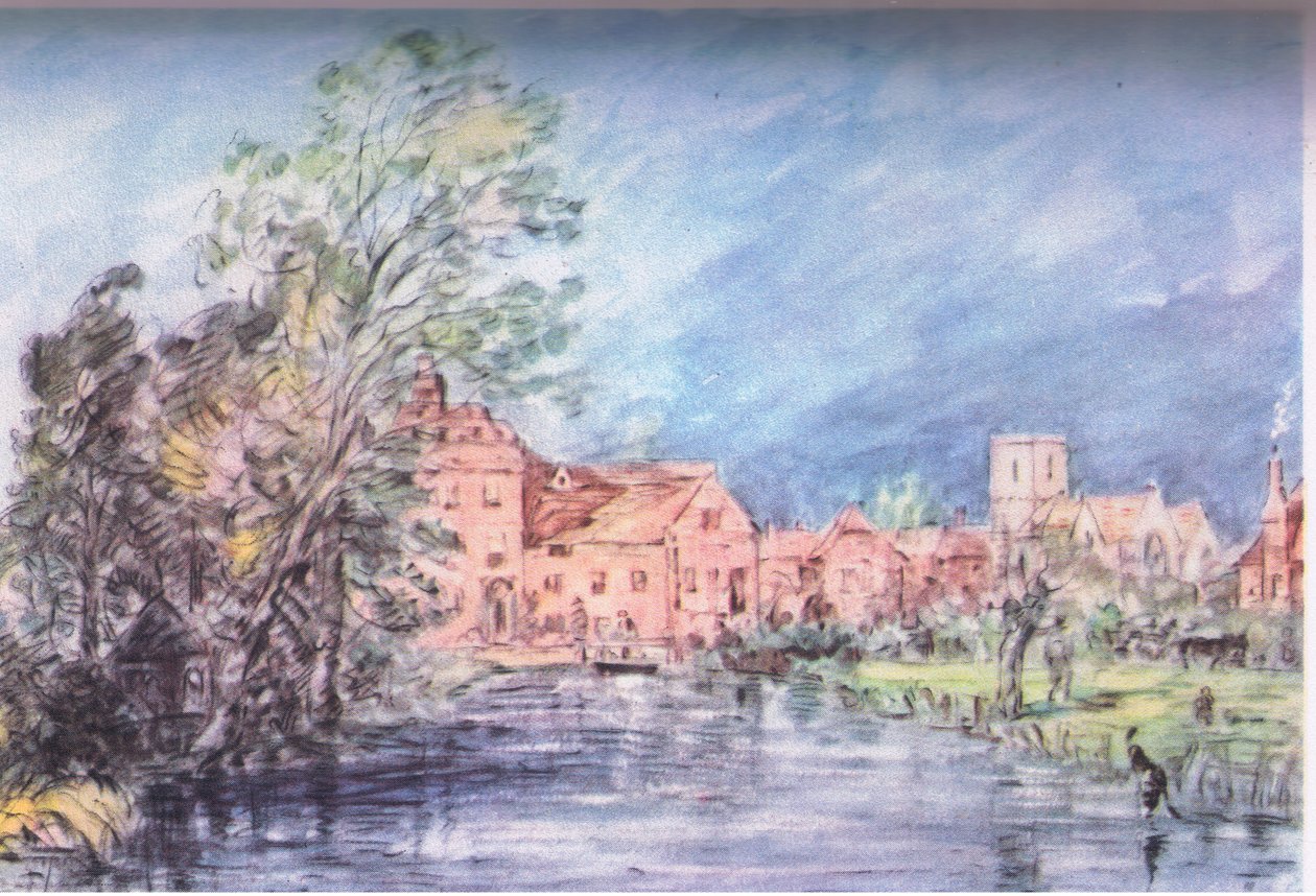 Un village anglais - John Constable