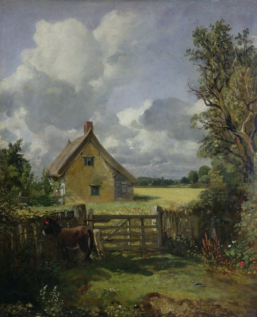 Cottage dans un Champ de Blé, 1833 - John Constable
