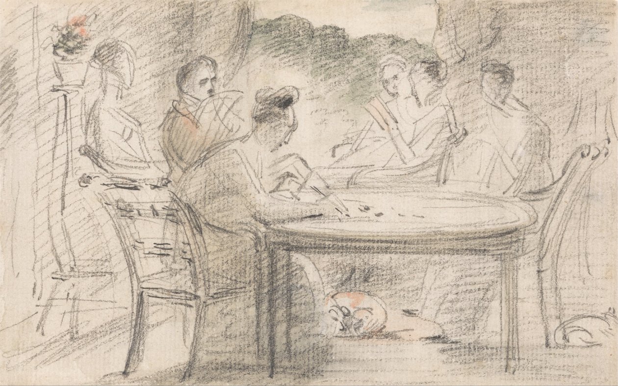 M. Hobson de Markfield et sa famille - John Constable