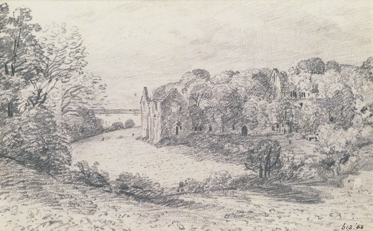 Abbaye de Netley, 1888 - John Constable