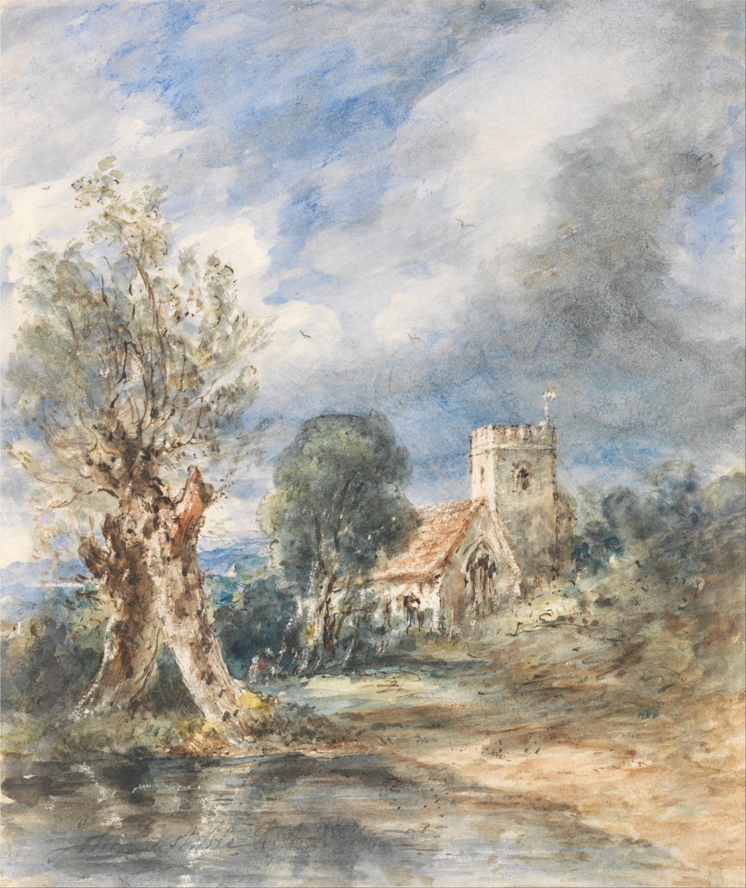 Église de Stoke Poges - John Constable