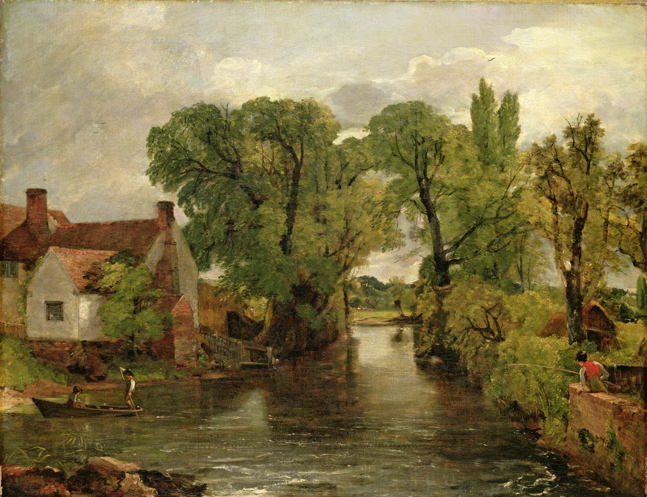 Le Ruisseau du Moulin, 1814-15 - John Constable