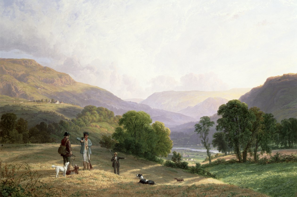 Chasse au col de Buttertubs, Yorkshire du Nord - John F. Tennant