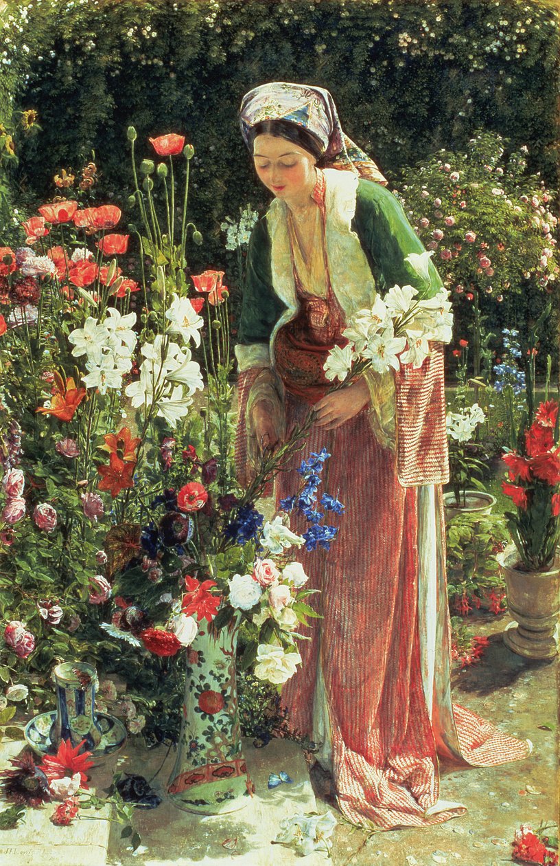Dans le jardin du Bey, 1865 - John Frederick Lewis