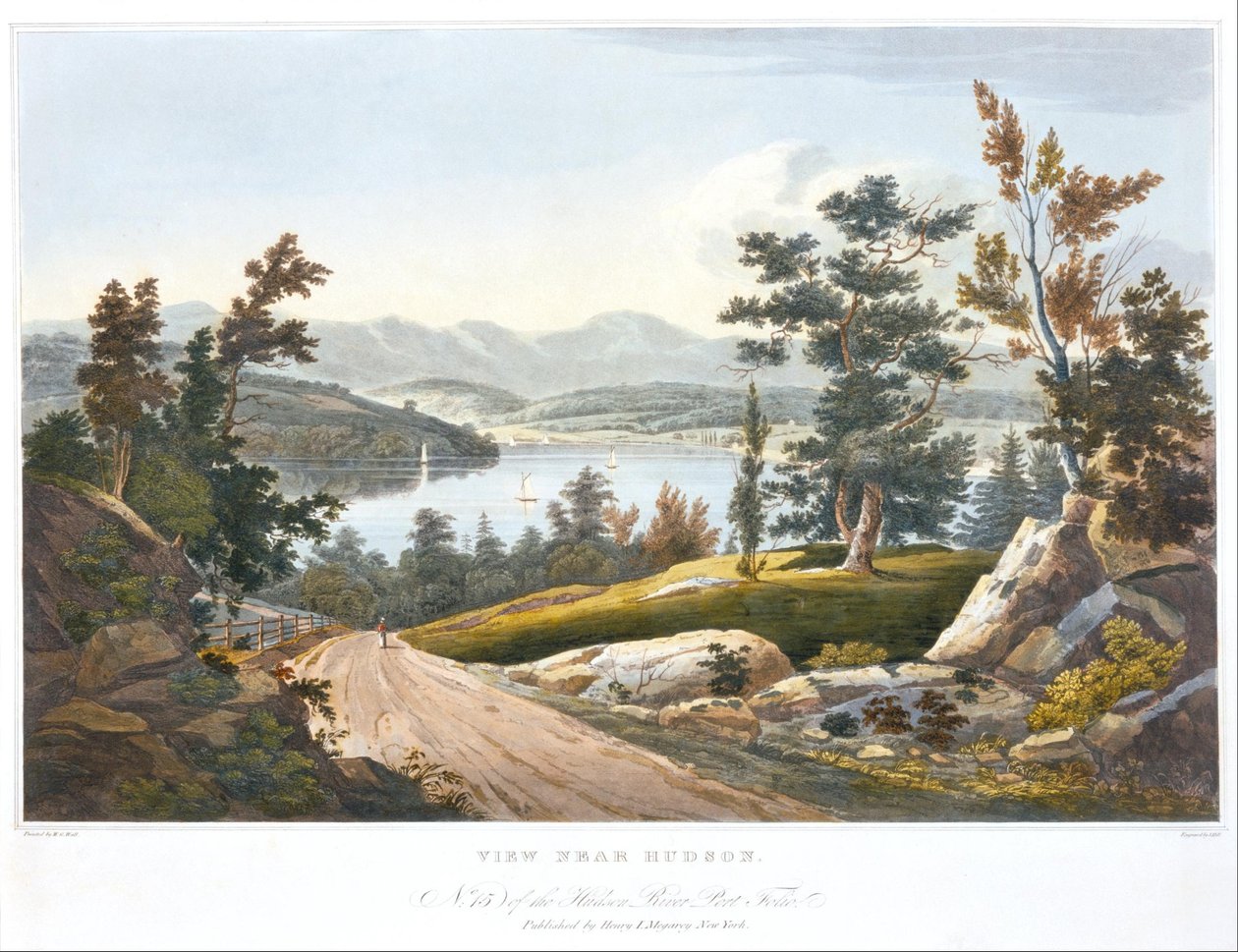 Vue près de Hudson - John Hill