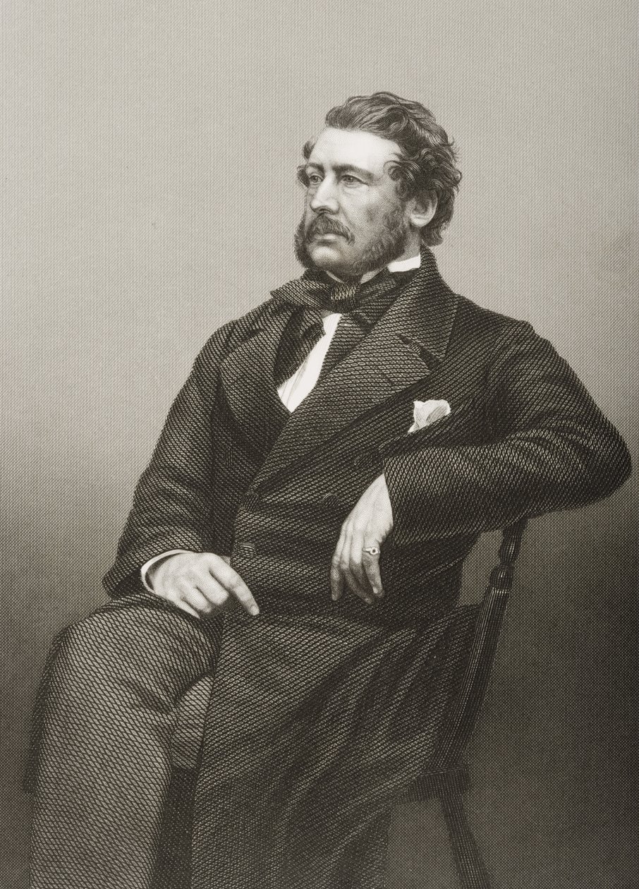 Capitaine William Harrison, gravé par D.J. Pound d