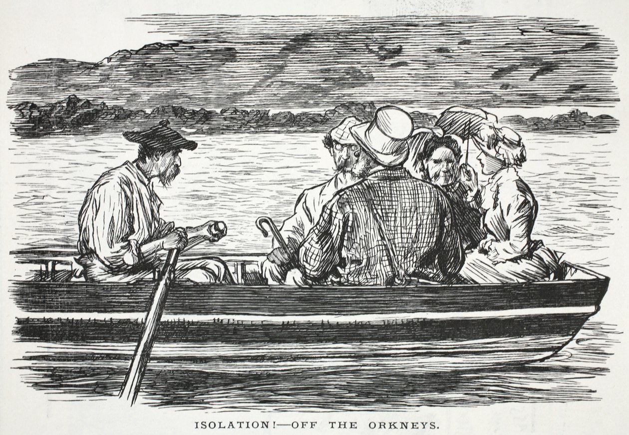 Isolement ! - au large des Orcades - John Leech
