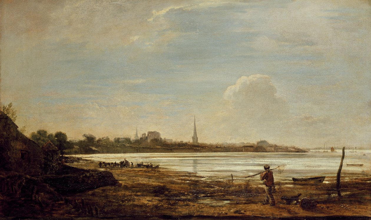 Vue de Southampton, 1819 - John Linnell