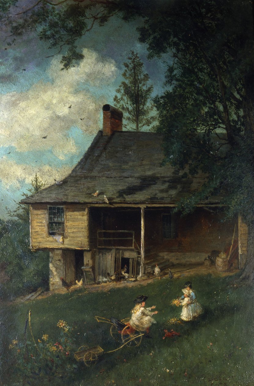 Premier studio de Thomas Cole, 1881 - John Mackie Falconer