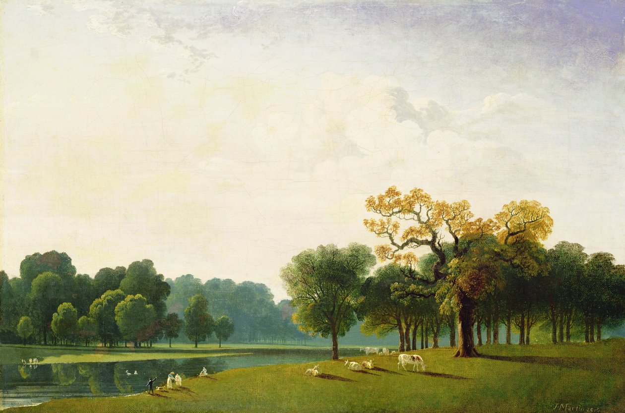 Vue de la Serpentine, 1815 - John Martin
