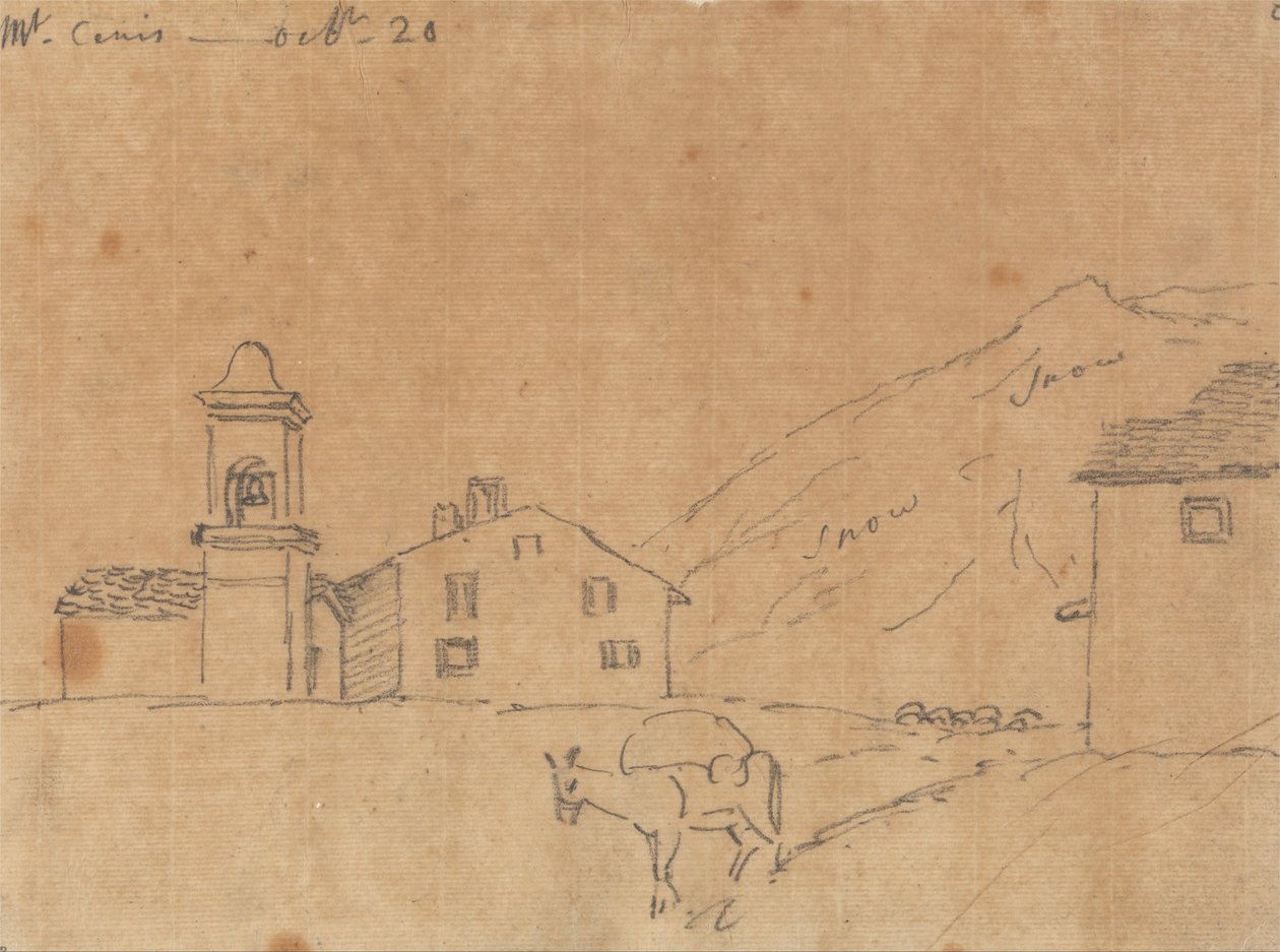 Mont Cenis, 20 octobre - John Robert Cozens