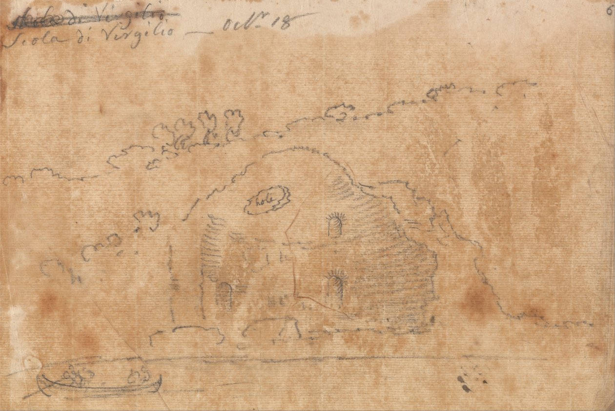 École de Virgile, 18 octobre - John Robert Cozens