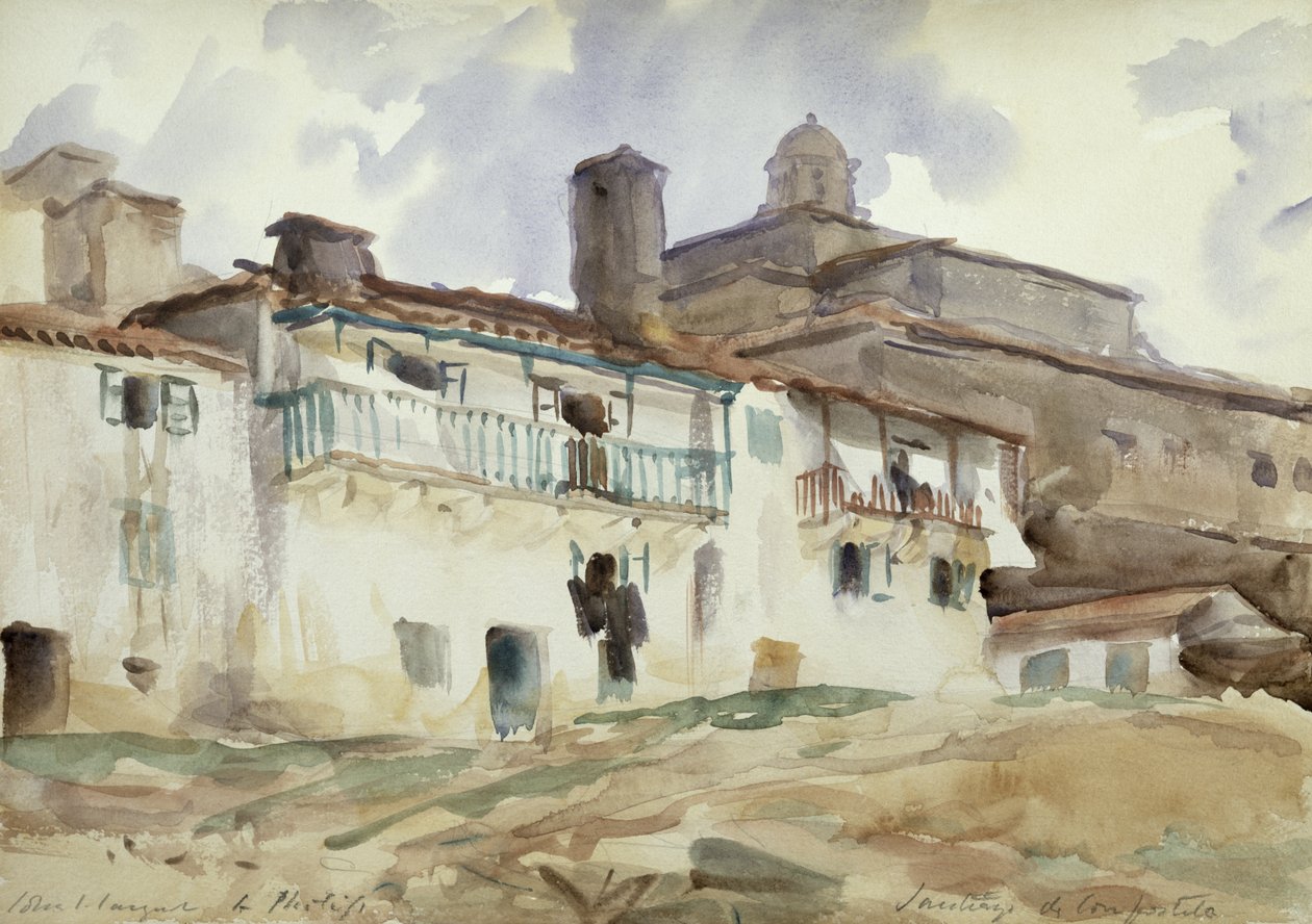 Santiago de Compostelle | John Singer Sargent