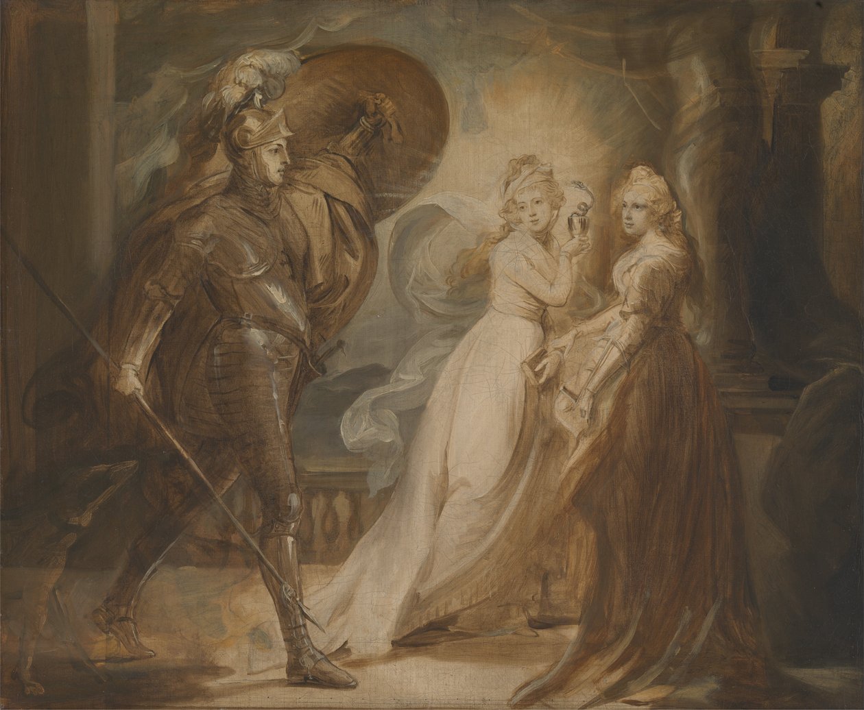 Étude pour Le Chevalier de la Croix Rouge - John Singleton Copley