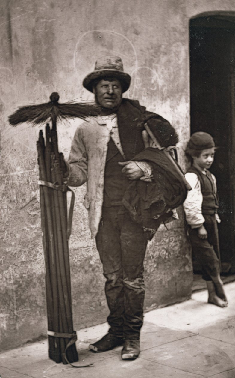 Le balayeur de la tempérance, 1876-77 - John Thomson