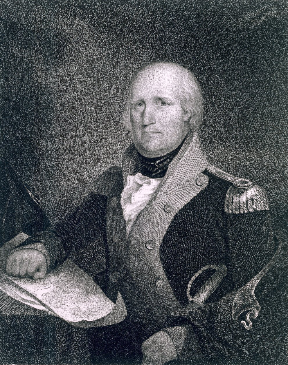 George Rogers Clark (1752-1818) gravé par Thomas B. Welch (1814-74) d