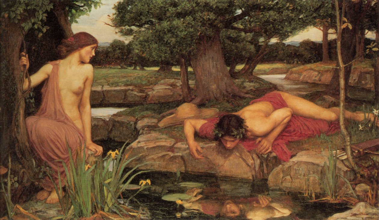 Écho et Narcisse - John William Waterhouse