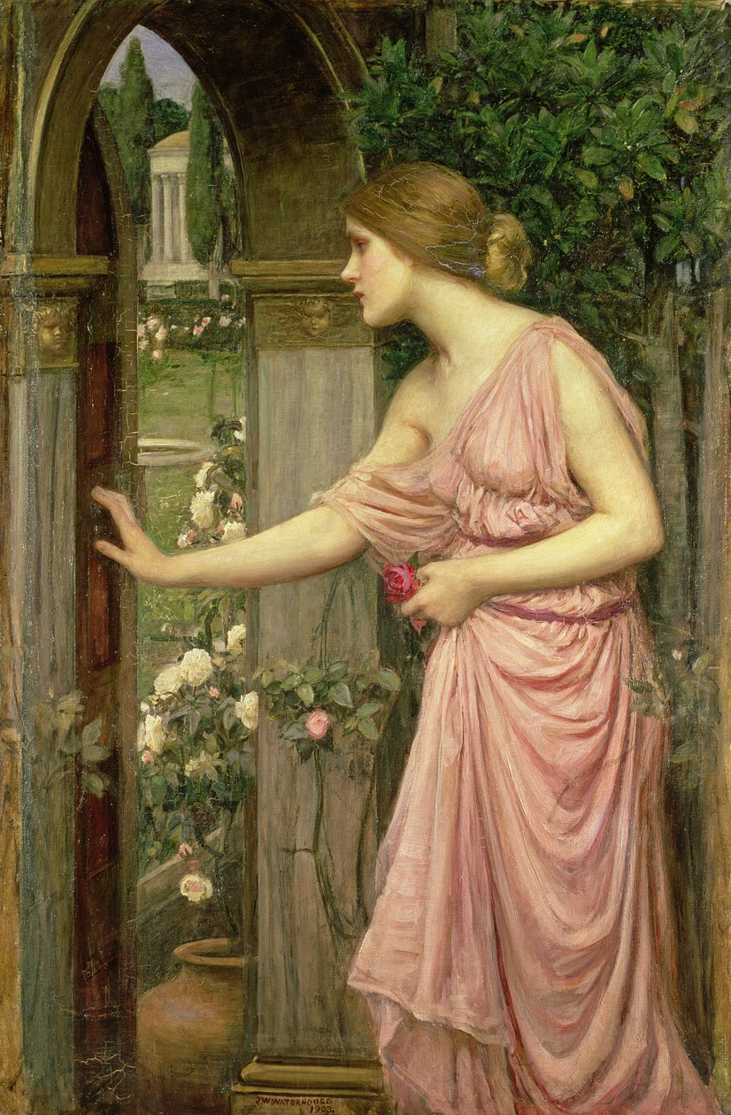 Psyché entrant dans le Jardin de Cupidon, 1903 - John William Waterhouse