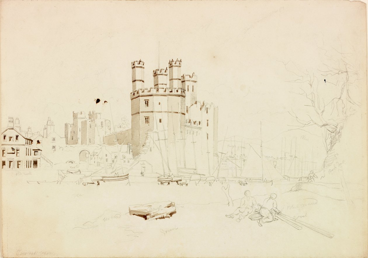 Château de Caernarvon - John Wilson Carmichael