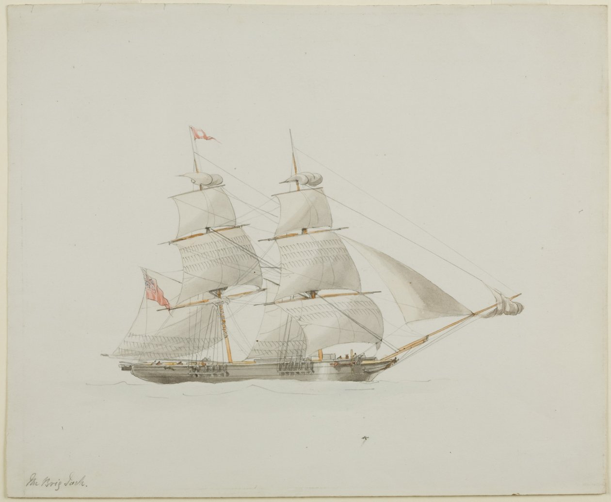 Le Brig Jack - John Wilson Carmichael