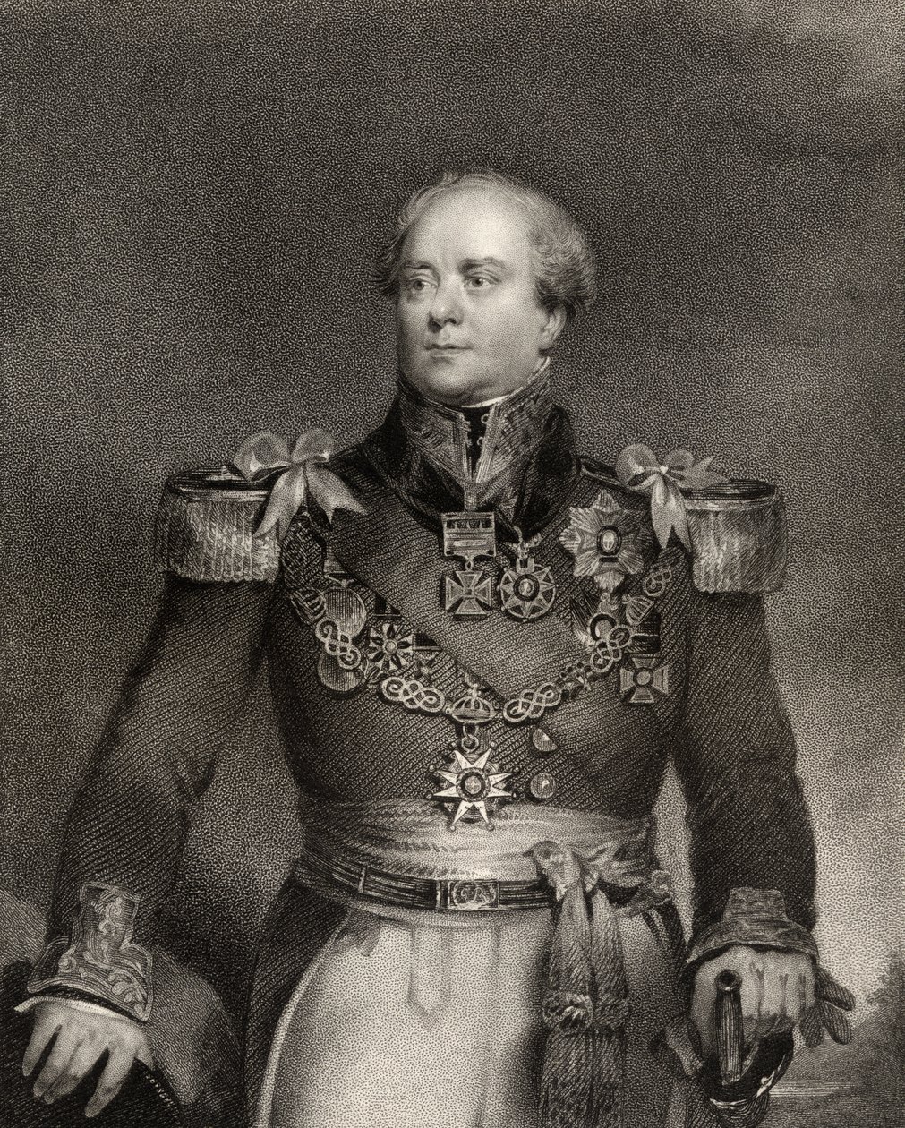 Sir Archibald Campbell, 1er baronnet, gravé par John Cochran, de 
