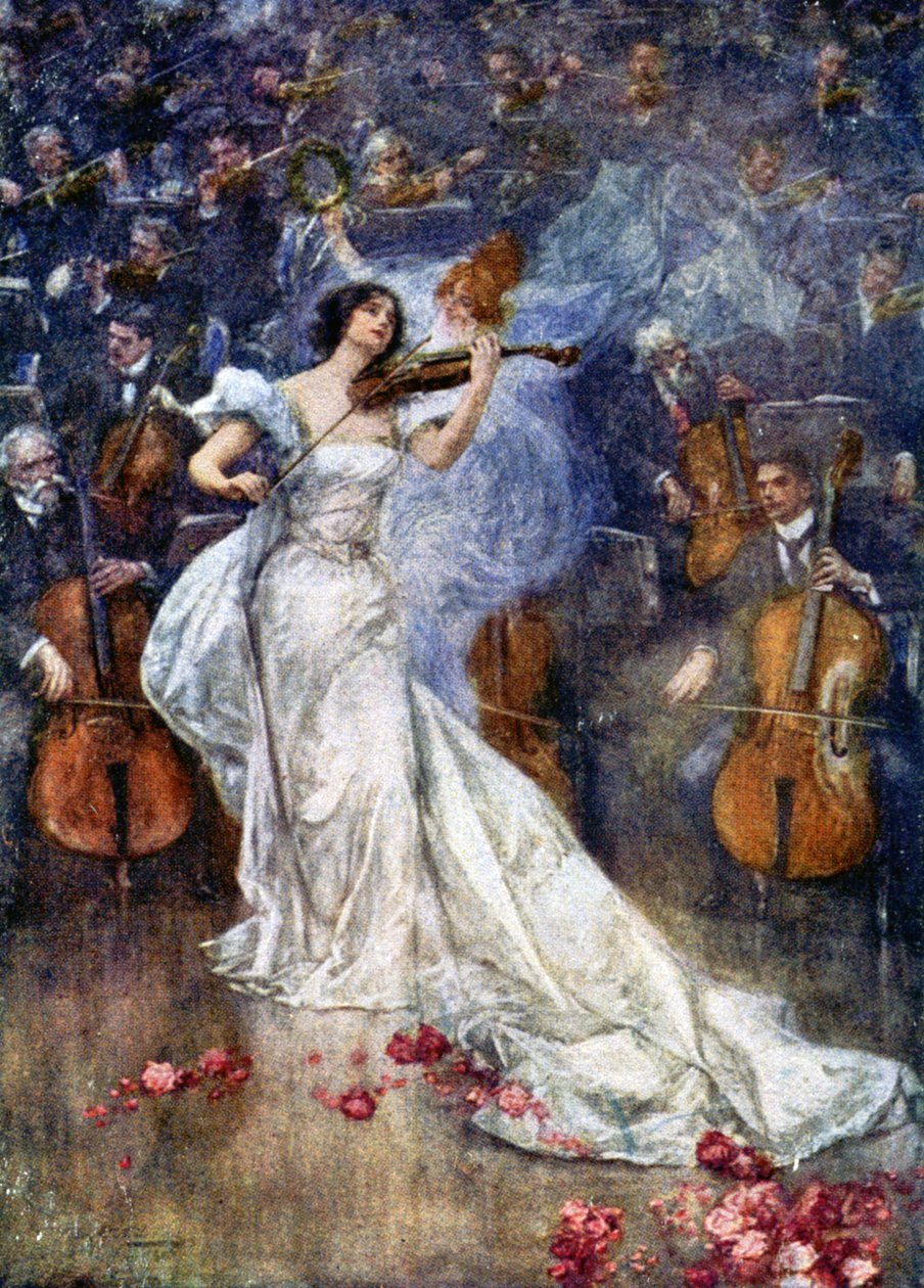 Musique. Un concerto pour violon - John (after) Gulich