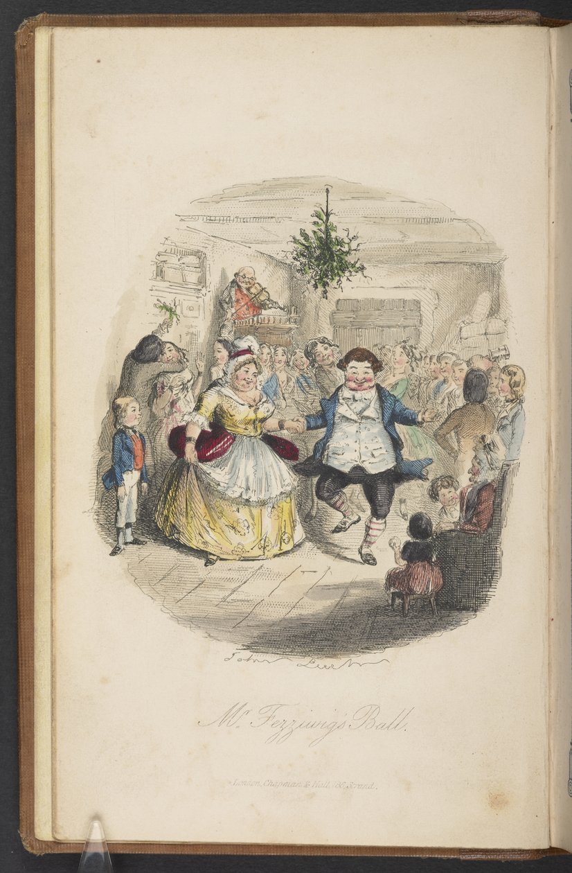 Le bal de M. Fezziwigg, de la première édition de 