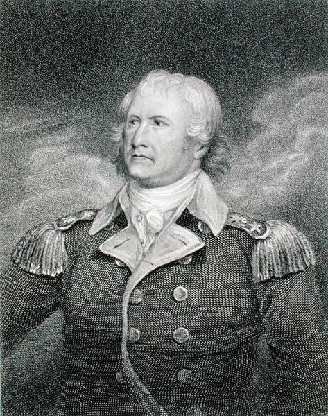 Major Général William Moultrie (1730-1805) gravé par Edward Scriven (1775-1841) - John (after) Trumbull