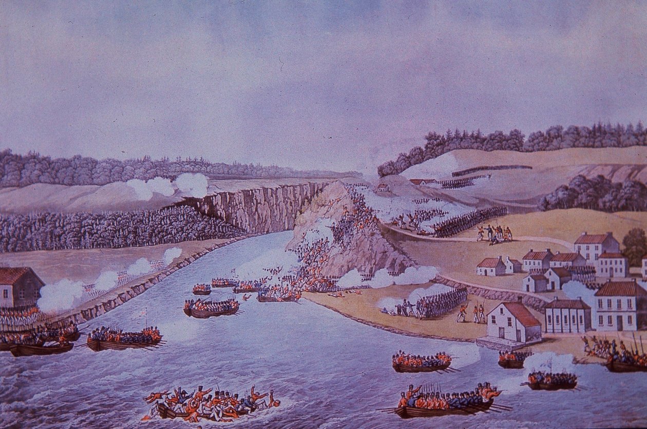 Bataille de Queenston Heights - Walter Charles Mills
