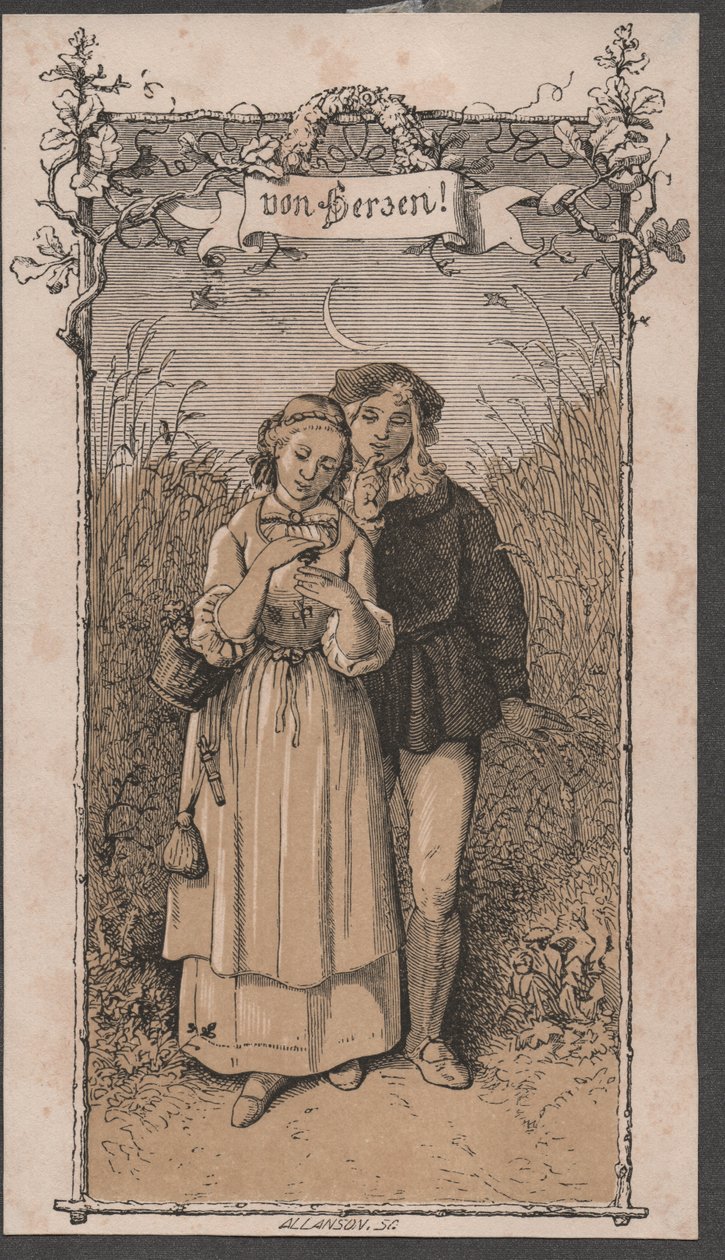 Du cœur, vers 1850 - John Allanson